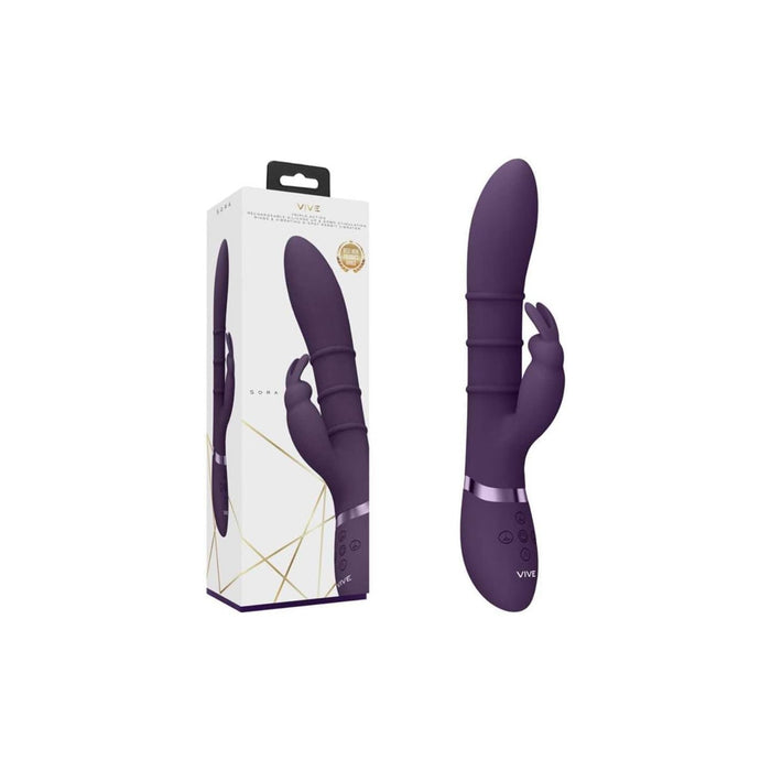 Stilīgs G-punkta vibrators ar dubultu stimulāciju un 7 režīmiem