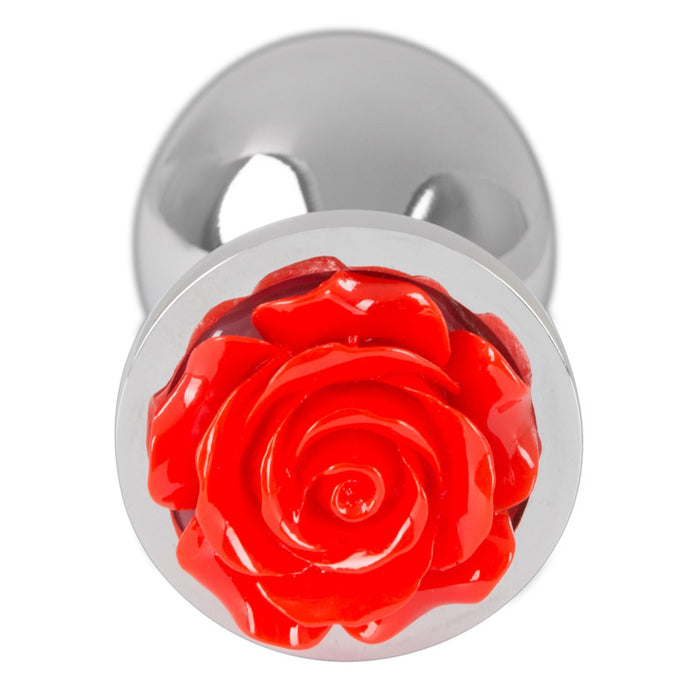 Rose Butt Plug metāla anālais spraudnis