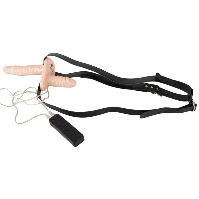 Strap-On Duo vibrējoša dubultā siksna