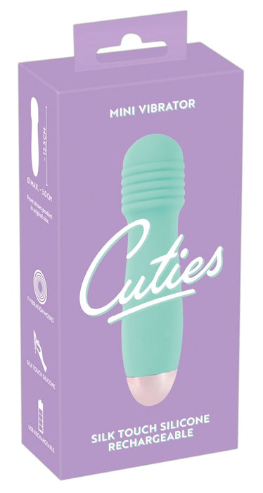 Cuties mini vibrators ar 7 vibrācijas režīmiem – kompakts, ūdensizturīgs, uzlādējams ar USB kabeli