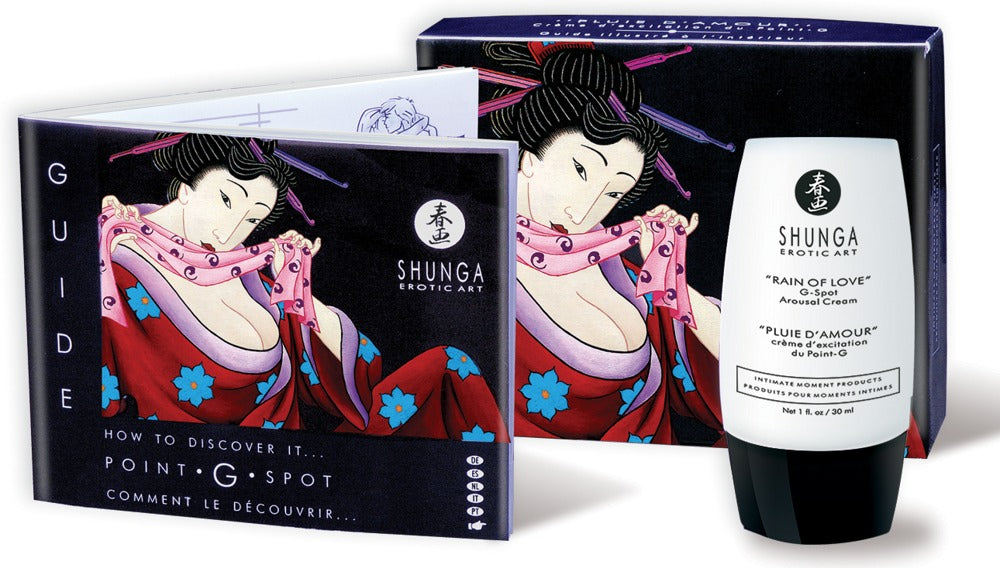 Rain of Love G punkta stimulējošs krēms ar dabīgām eļļām un lietošanas instrukciju 30 ml