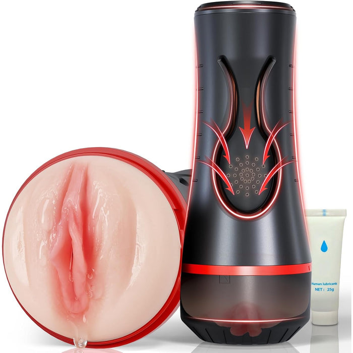 Masturbators vīriešiem ar mīkstu un reālistisku tekstūru maksimālam baudījumam