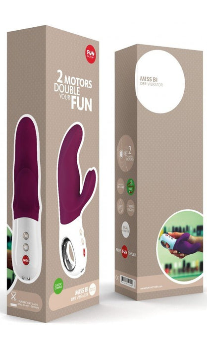 Fun Factory Miss Bi bordo vibrators - zaķis