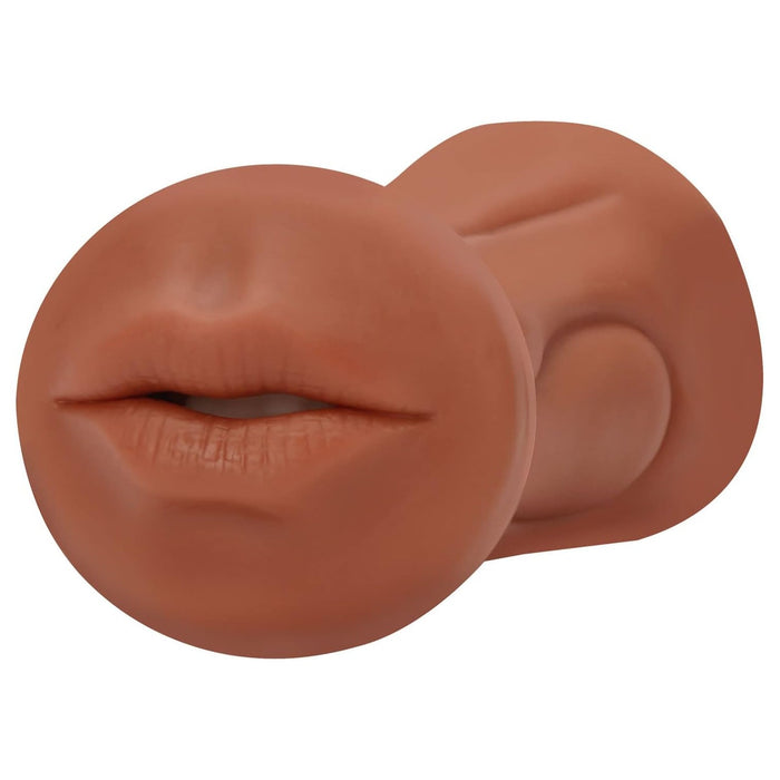 3-в-1 Мужской Мастурбатор из Силикона с Реалистичными Вагинальным и Анальным Каналами, с сильной присоской