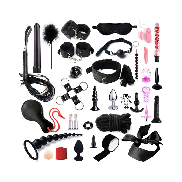 35 предметов эротический комплект Бондаж с сильной присоской и аксессуарами для пар