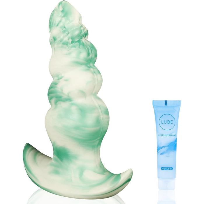 14 см маленькая анальная пробка с сильной присоской для начинающих и опытных