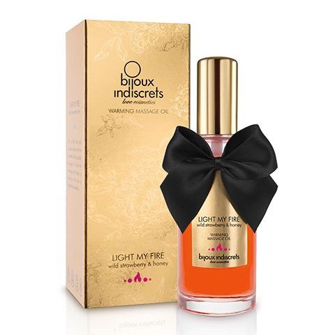 Light My Fire Wild Strawberry &amp; Honey masāžas eļļa 100ml