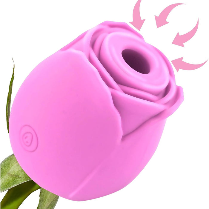 Klitorālāis piesūcējs ar 10 režīmiem, 6,6 cm garš un USB uzlādējams vibrators sievietēm