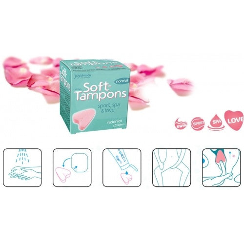 Soft Tampons Parastie tamponi - sūkļi 1 gab.