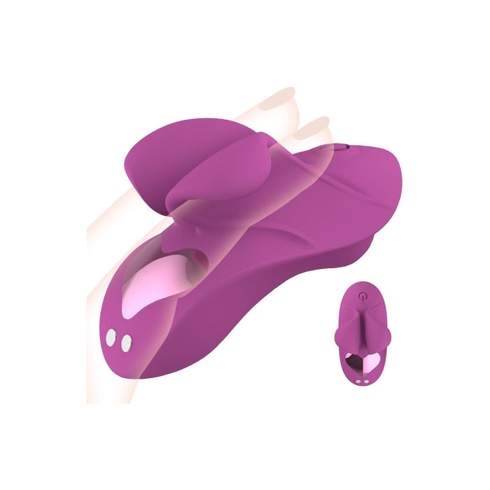 Mini G punkta vibrators ar 9 vibrācijas režīmiem un klitora stimulatoru