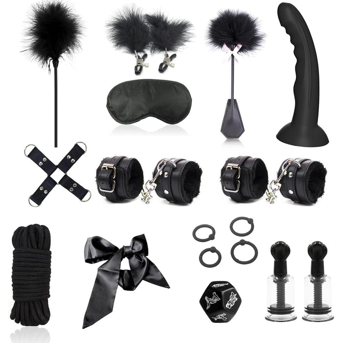 15 предметов BDSM-набор для пар с сильной присоской и аксессуарами