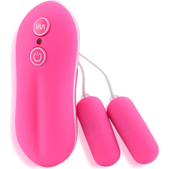 2 Vibro olu ar 20 režīmiem – kluss mini vibrators sievietēm rozā krāsā