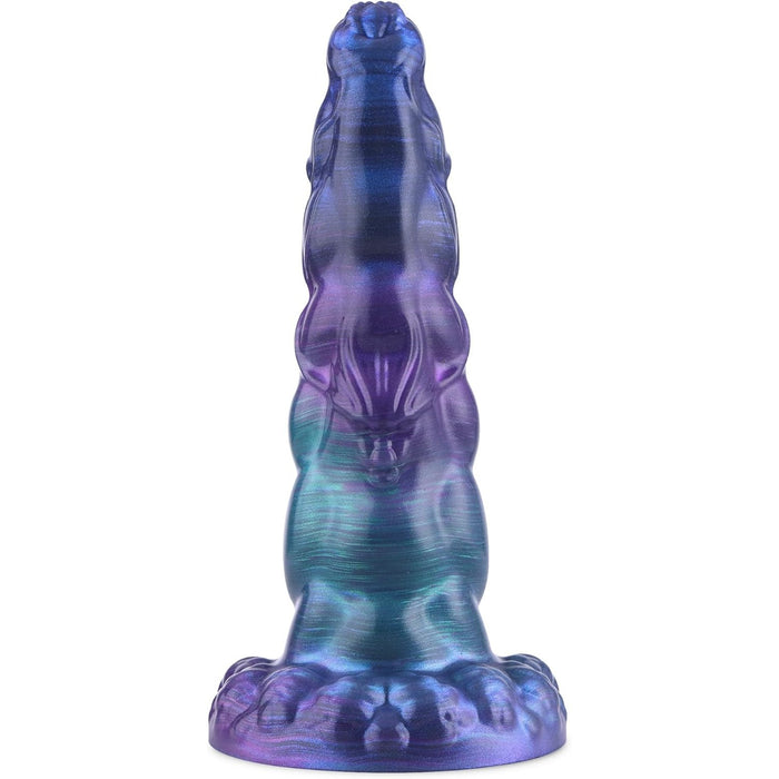 Fantāzijas silikona dildo ar spēcīgu piesūcekni, 19,7 cm