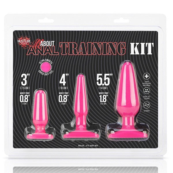 Hustler Pink Anal Training Kit Anal Training Kit