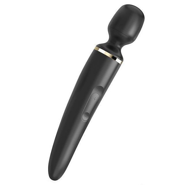 Satisfyer Wand-er Woman Black vibrējošais masieris