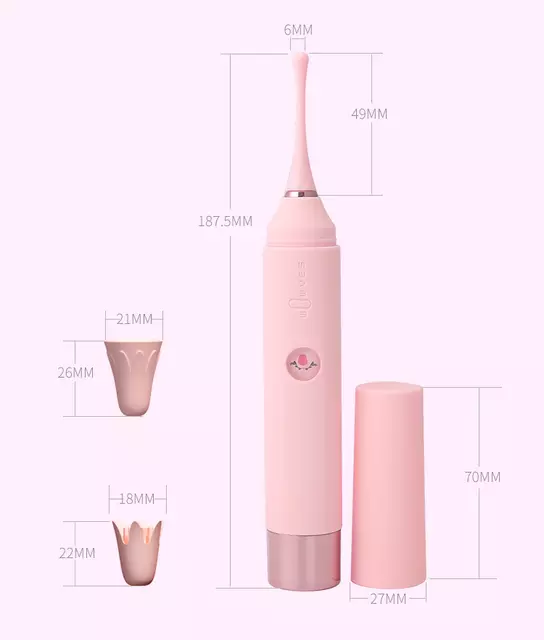 OYE-028 WOWYES VX – стимулятор для клитора и точки G, водонепроницаемый