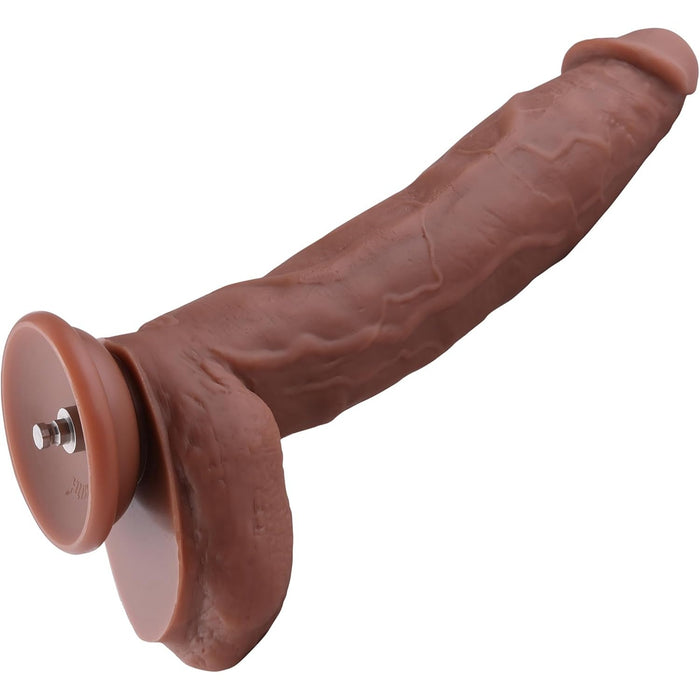 Большой реалистичный дилдо 29,5 см с системой KlicLok и с сильной присоской