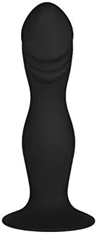 Гибкий анальный дилдо с сильной присоской и изогнутыми формами из мягкого силикона