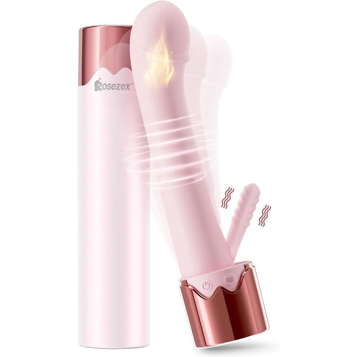 Rabbit Vibrators sievietēm ar Klitora un G-punkta stimulāciju un sildīšanas funkciju