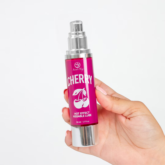Secret Play Vyšninis Šildantis Lubrikantas ir Masažo Aliejus 50 ml – 2in1 Lubrikantas ir Šildymo Efektas