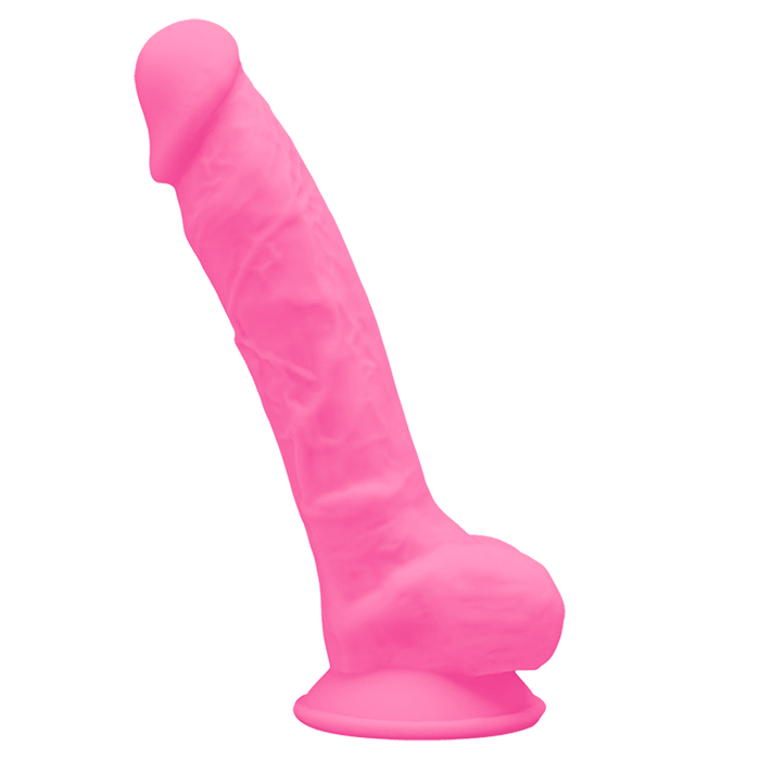 SILEXD Model 1 rozā silikona dzimumlocekļa simulators 7 collas