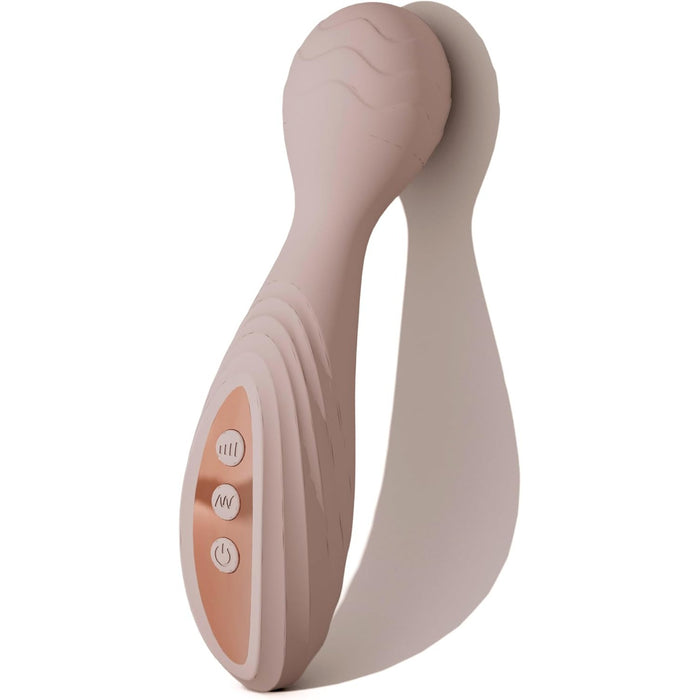 Премиум-вибратор для женщин с 8 уровнями интенсивности и 20 режимами вибрации, с сильной присоской