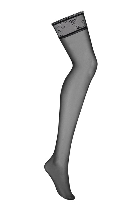 Obsessive Black Pin Up Socks Rosana