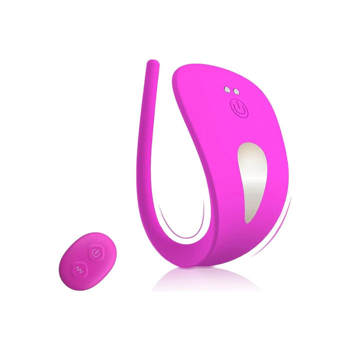 Ультратонкий Butterfly вибратор для женщин с сильной присоской и 7 режимами