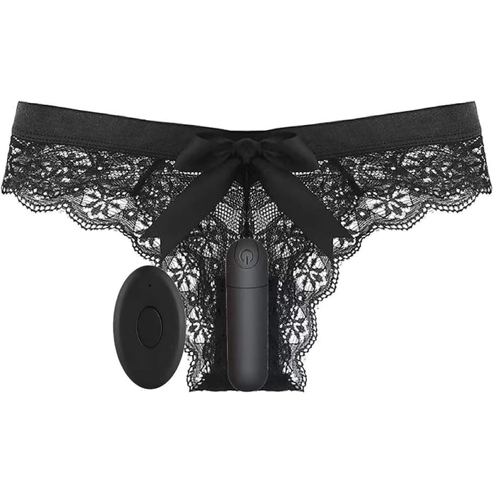 Беспроводные вибрирующие трусики с сильной присоской и 10 режимами вибрации