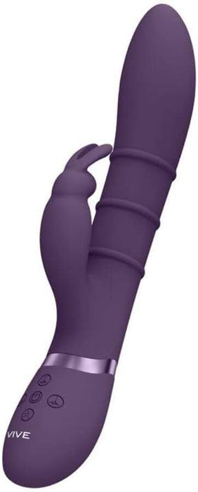 Stilīgs G-punkta vibrators ar dubultu stimulāciju un 7 režīmiem
