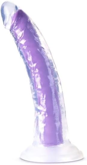 Neo Elite spīdošs tumsā 7 collu silikona dubultās blīvuma dildo