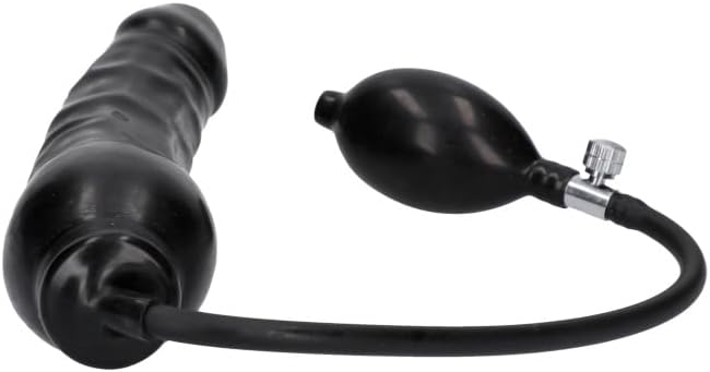 Притягательный латексный надувной дилдо "Latex Balloon" с сильной присоской