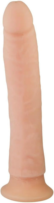 Elastīgs TPR dildo ar piesūcekni - dabīgs dizains un maiga materiāla