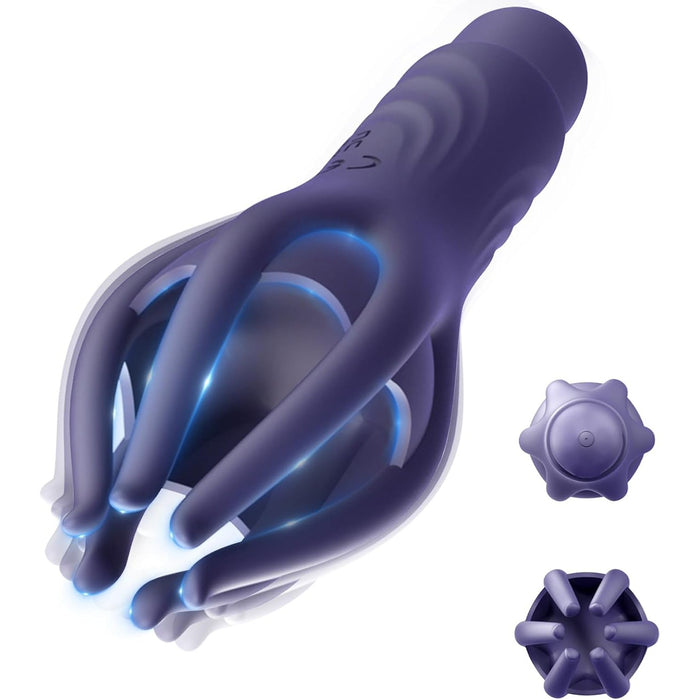 2-в-1 вибратор для простаты и пениса с сильной присоской и 10 режимами