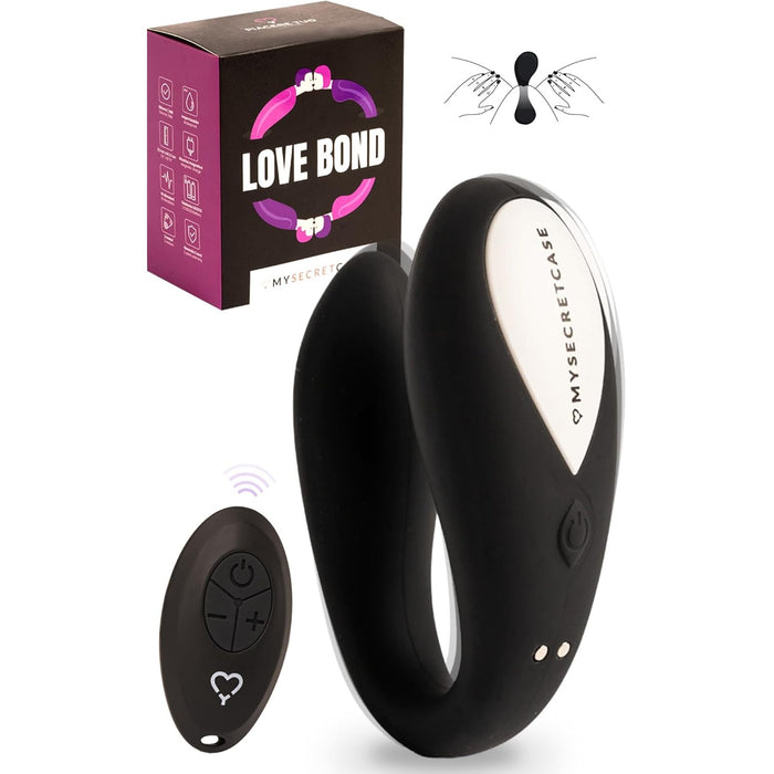 Вибратор для пар с сильной присоской и дистанционным управлением – стимулятор точки G и клитора