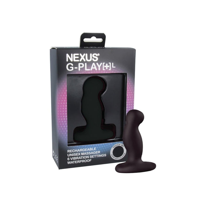 Унисекс вибратор G-Play+ с сильной присоской – элегантный массажер простаты