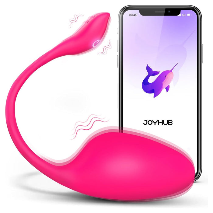 Сексуальный вибратор с сильной присоской и 9 режимами управления через приложение