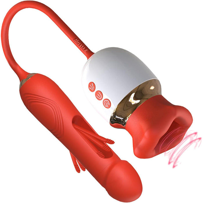 3in1 G punkta vibrators sievietēm ar 7 režīmiem – sūkšana, šļūkšana, vibrācija