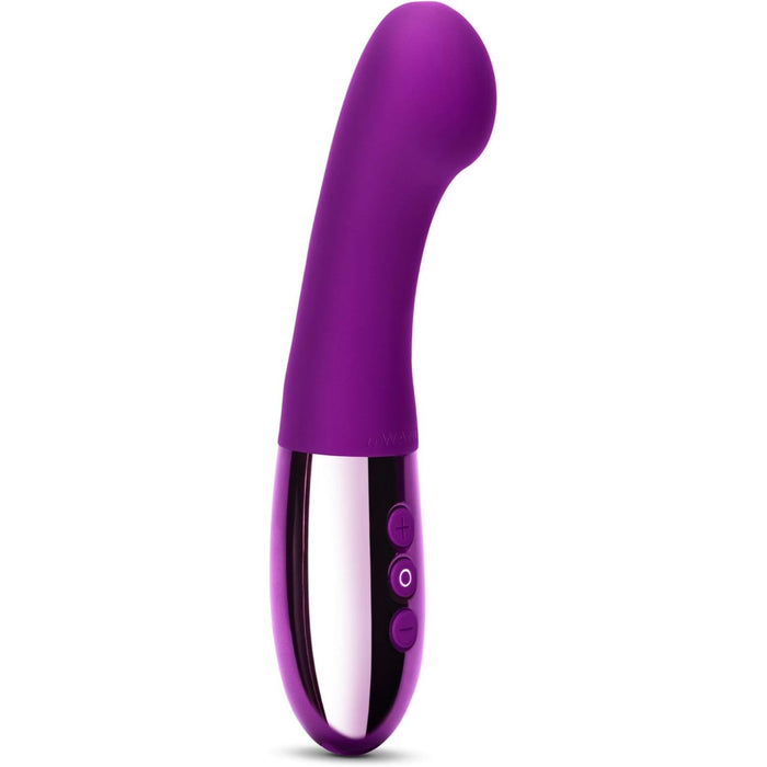 Gee Cherry Violetais Vibrators ar USB Uzlādi un 15 Vibrācijas Režīmiem