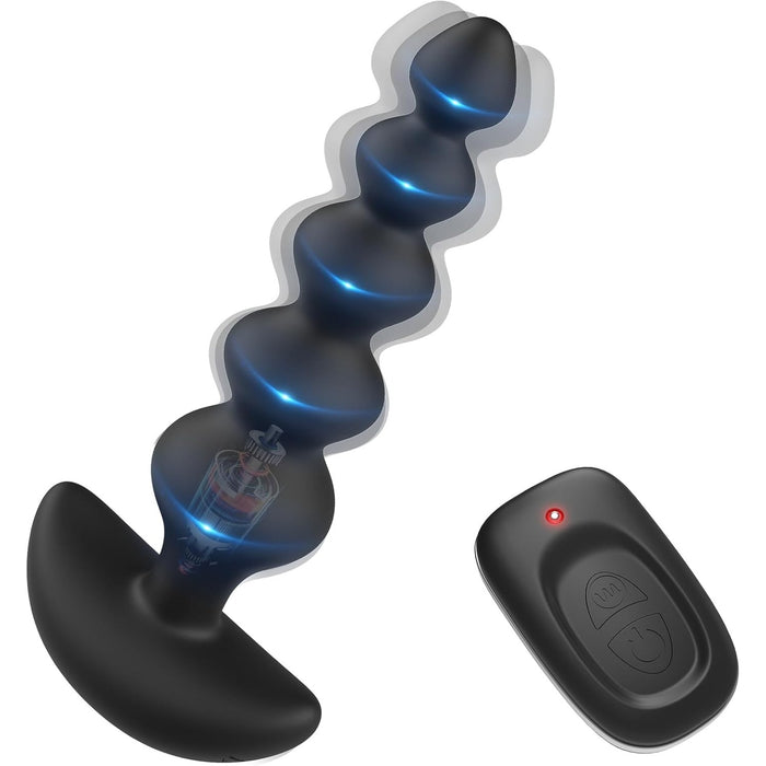 Diskrēts anālais vibrator beginners ar 16 vibrācijas režīmiem