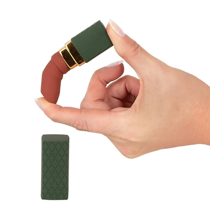 Emerald Love lūpu krāsas formas mini vibrators