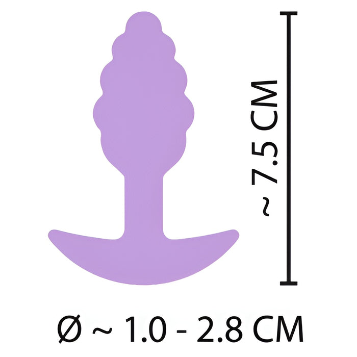 Cuties Mini силиконовая анальная пробка