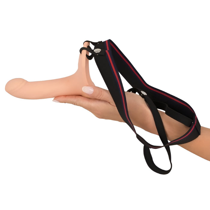 Silicone 13.5 dobumains strap-ons
