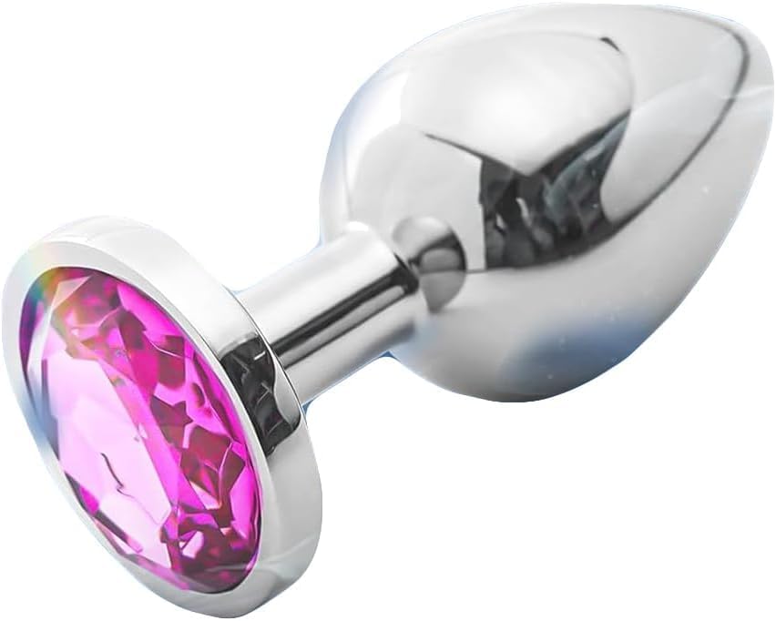 Metāla Anālais Spraudnis ar Kristālu Iesācējiem