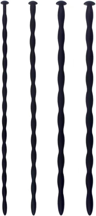 8 daļu silikona urīnizvadkanāla paplašinātāju komplekts prostatas stimulācijai, 3–10 mm