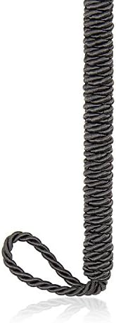 Набор для БДСМ с перьевым щекотачом и атласной повязкой с сильной присоской