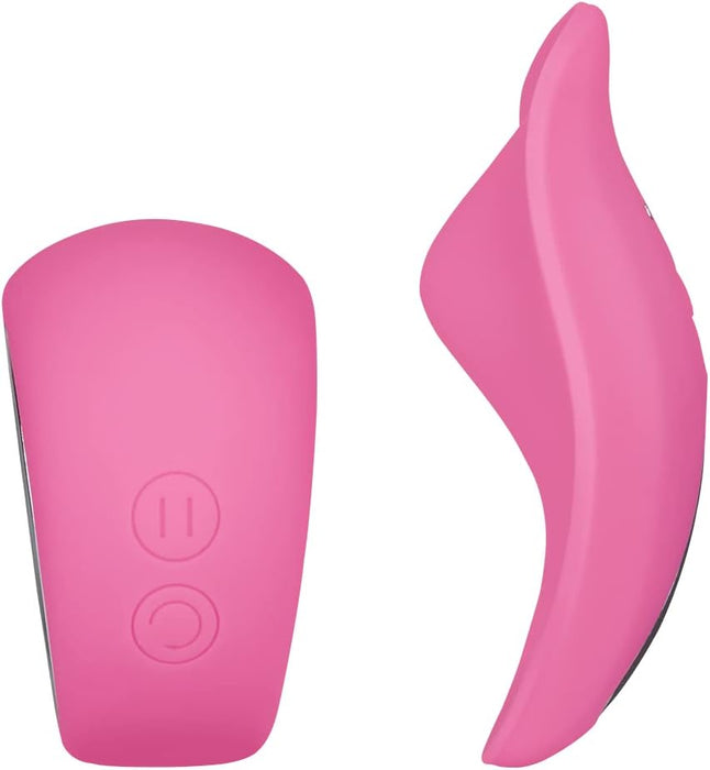 Ūdensizturīgs 8 cm klipvibrators ar tālvadības pulti un 12 vibrāciju režīmiem