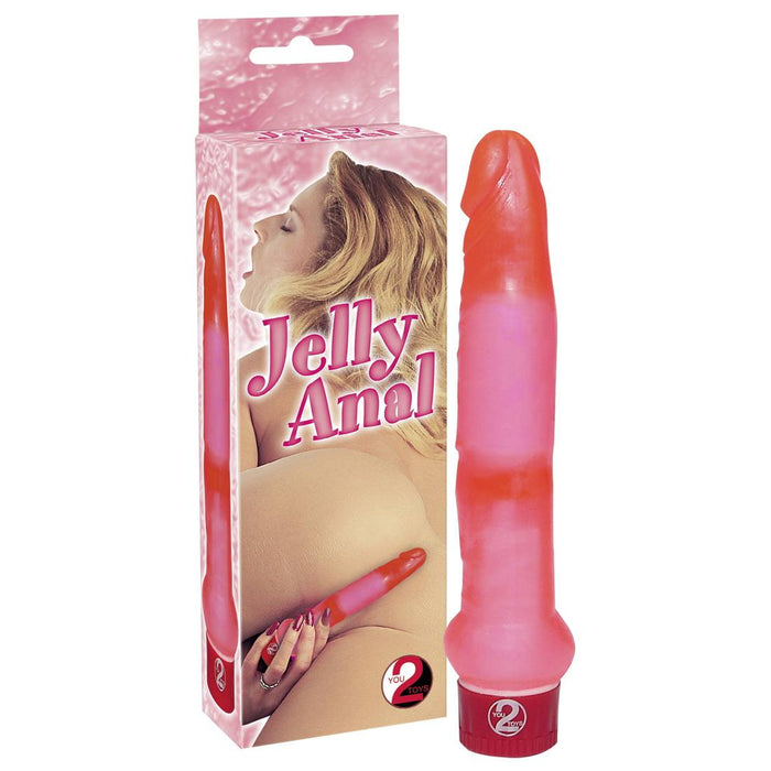 Jelly Anālais anālais vibrators