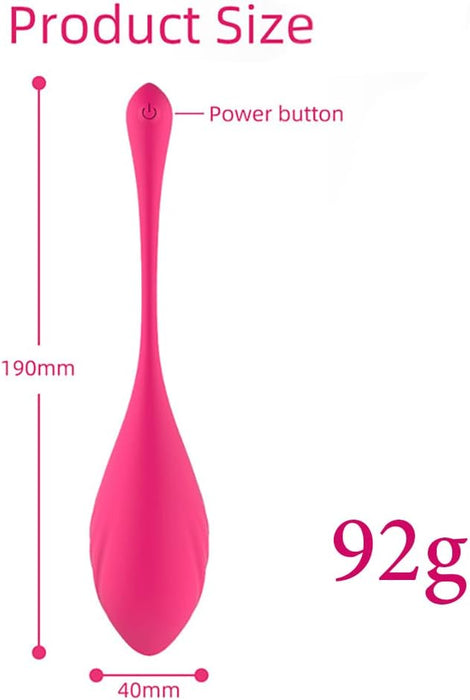 Вибратор-пуля с приложением и Bluetooth, 9 режимов, с сильной присоской