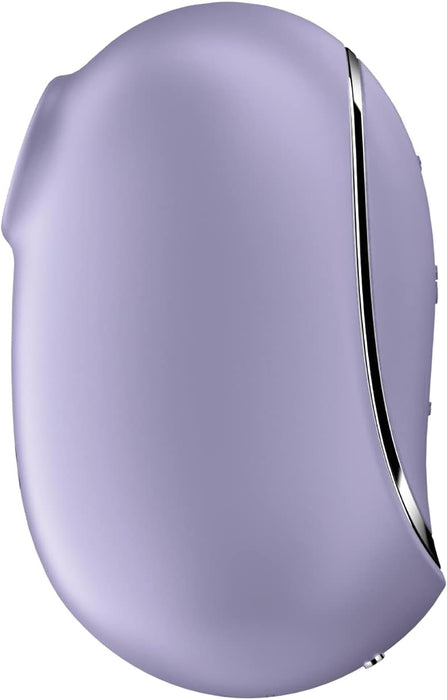 Kompakts sieviešu stimulators ar dubultu darbību un 11 spiediena viļņu režīmiem